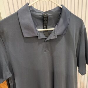 lululemon athletica Men's Polo in Slate Gray-Blue